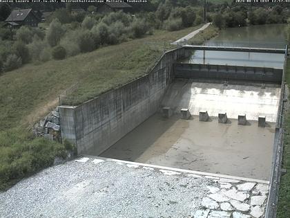 Malters: Tosbecken Holzrückhalt