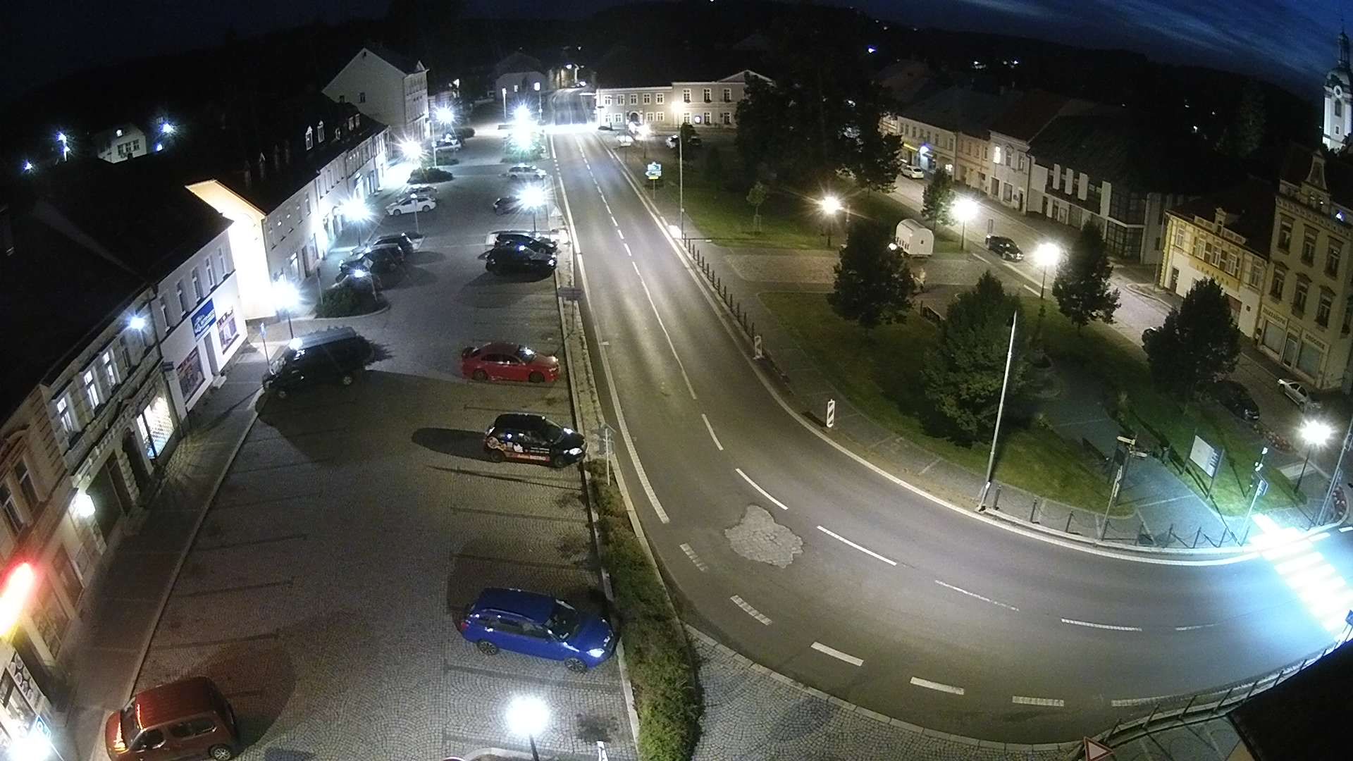 Traffic Cam Sluknov: Šluknov, náměstí Míru