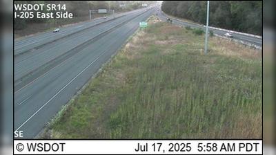 Ellsworth › West: I-205 at MP 27.1: SR-14 E Interchange