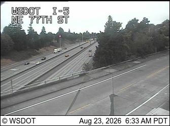 Traffic Cam Roosevelt: I-5 at MP 171: NE 77th St