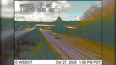 Bellevue: I-90 at MP 9.7: 118th Ave SE Bellevue: I-90 at MP 9.7: 118th Ave SE