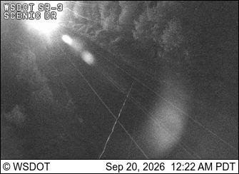 Traffic Cam Poulsbo › South: SR 3 at MP 57.8: Scenic Dr