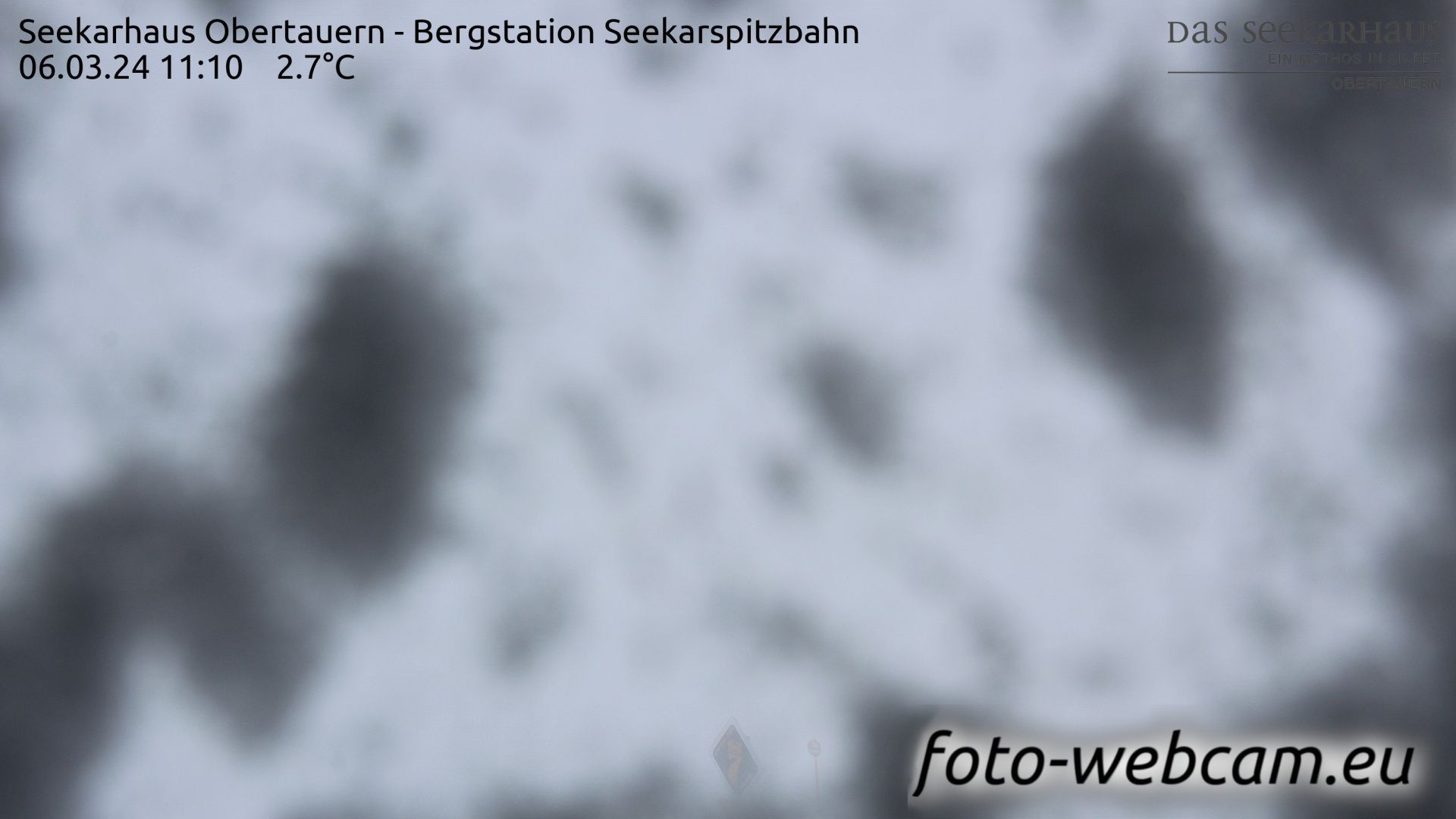 Traffic Cam Obertauern: Seekarhaus - Bergstation Seekarspitzbahn