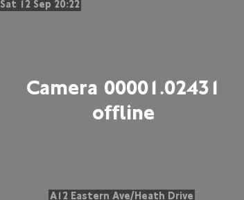 Traffic Cam London Borough of Bexley: A12 Eastern Ave/Heath Drive