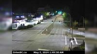 District of North Vancouver > North: Hwy 1 (Upper Levels Highway) at Westview Dr. looking north - Current