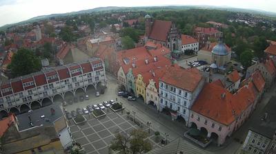 Daylight webcam view from Jawor: Rzeczpospolita Panorama