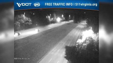 Traffic Cam Chesapeake: I-464 - MM 2.23 - SB - AFTER MILITARY HIGHWAY
