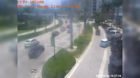 Traffic Cam Hollywood: US-1 at Young Circle North