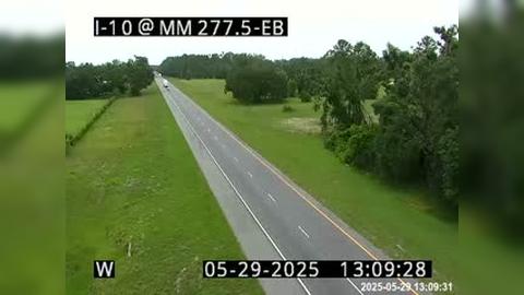 Traffic Cam Dickert: I-10 @ MM 277.5 EB