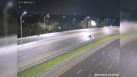 Traffic Cam Bertha: SR-417 at University Blvd