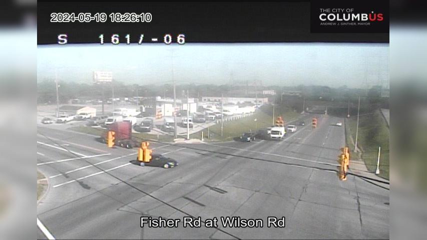 Traffic Cam Columbus: City of - Fisher Rd at Wilson Rd