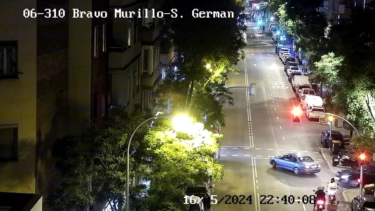Traffic Cam Berruguete: BRAVO MURILLO - SAN GERMAN