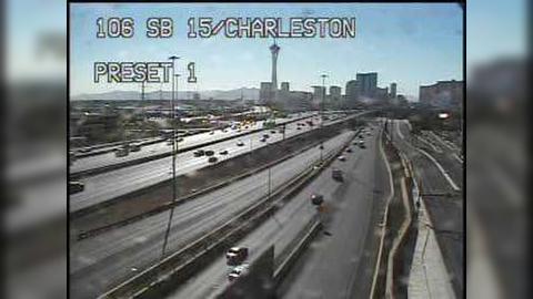 Traffic Cam Las Vegas: I-15 NB Charleston