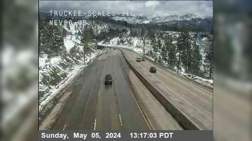 Traffic Cam Truckee: Hwy 80 at - Scales WB