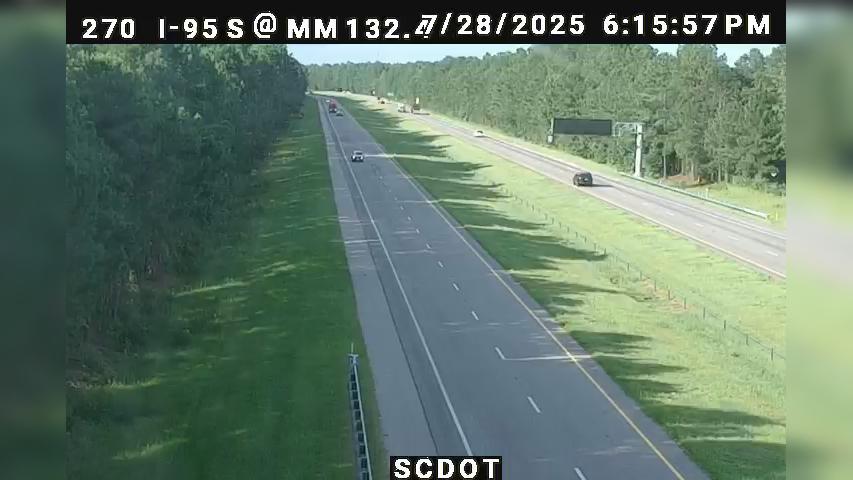 Traffic Cam Sardinia: I-95 S @ MM 132.4