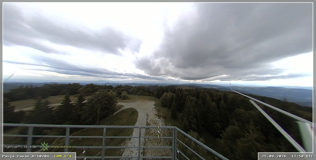 Traffic Cam Skofja Loka › South: Pasja ravan