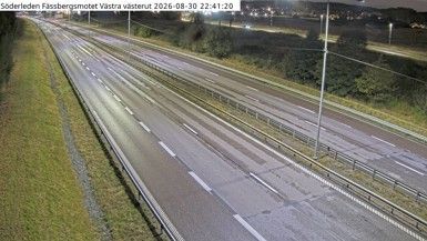 Traffic Cam Eklanda: Fässbergsmotet Västra