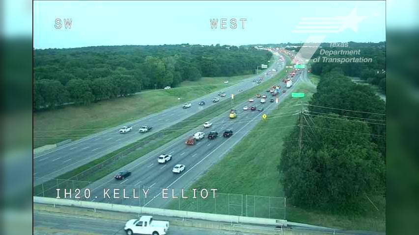 Traffic Cam Arlington › East: I-20 @ KellyElliot