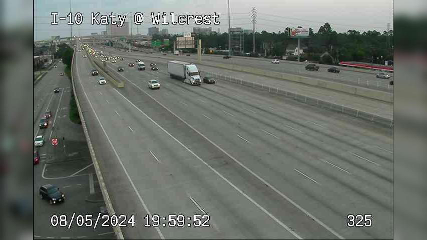 Traffic Cam Houston › West: I-10 Katy @ Wilcrest