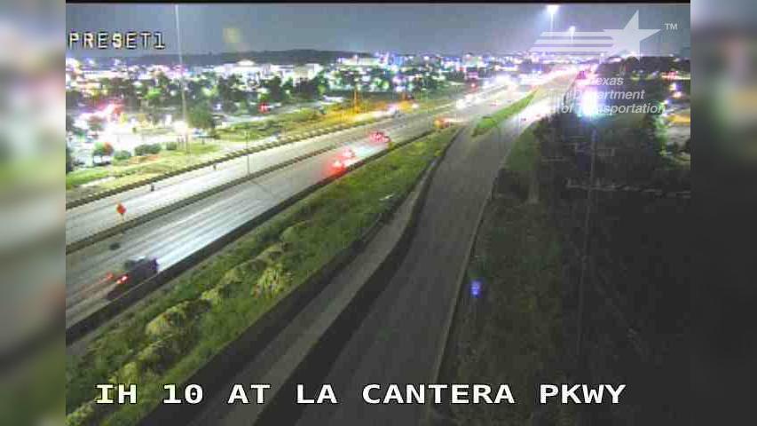 Traffic Cam San Antonio › East: IH 10 at La Cantera Pkwy