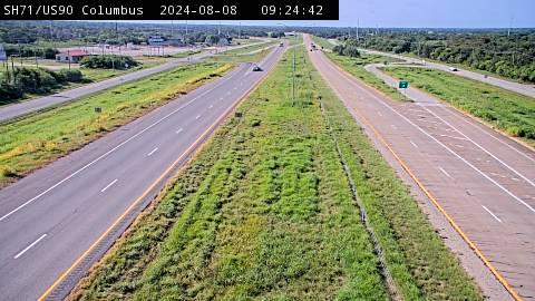 Traffic Cam Glidden › North: SH-71 @ US-90 - Columbus