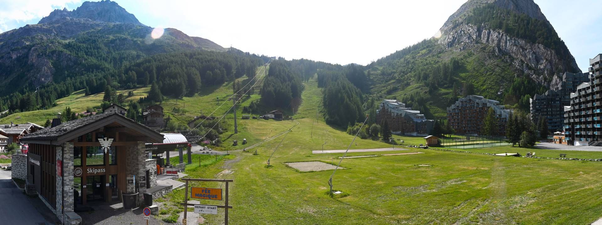 Tignes during daytime