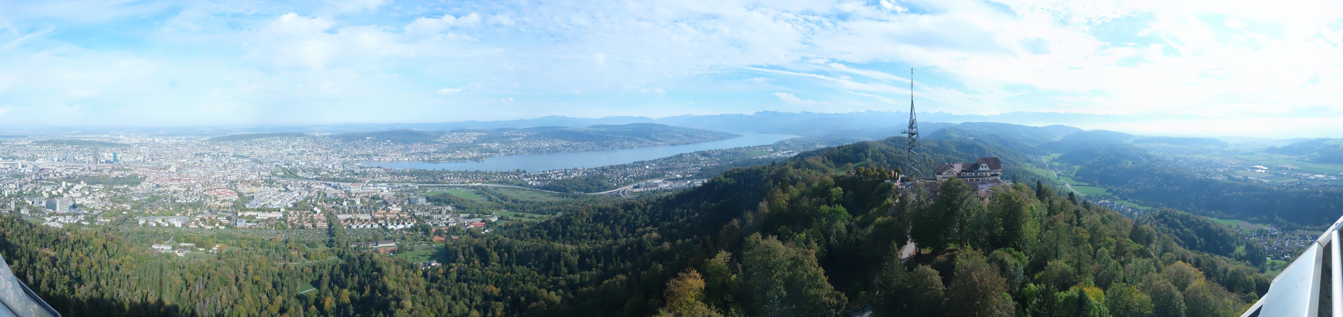 Stallikon › Südosten: Uetliberg - Zürichsee