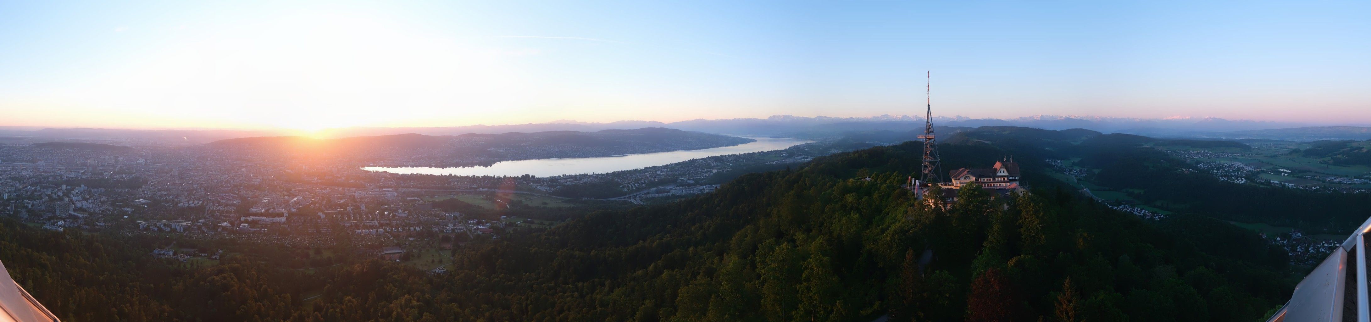 Stallikon › Südosten: Uetliberg - Zürichsee