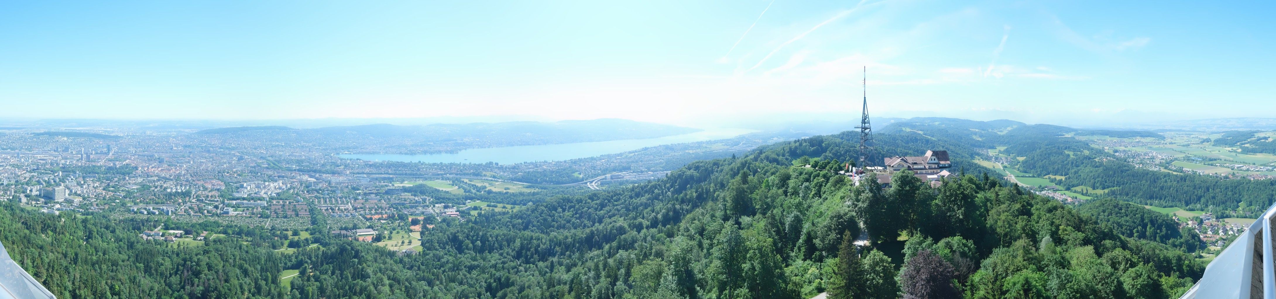 Stallikon › Südosten: Uetliberg - Zürichsee