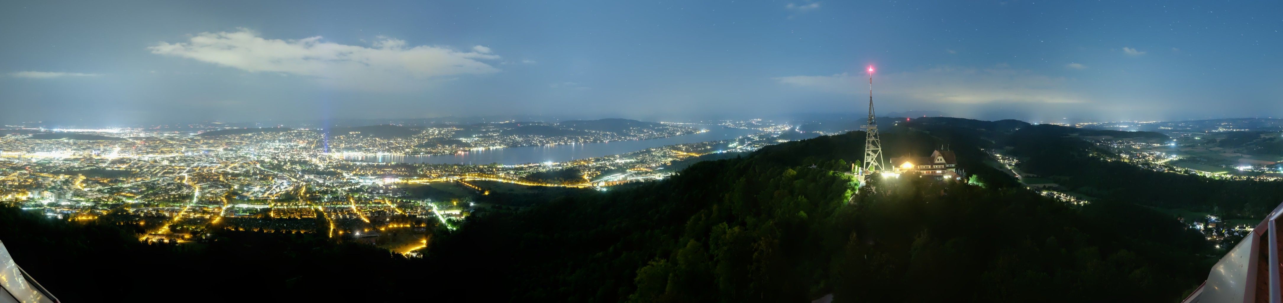 Stallikon › Südosten: Uetliberg - Zürichsee