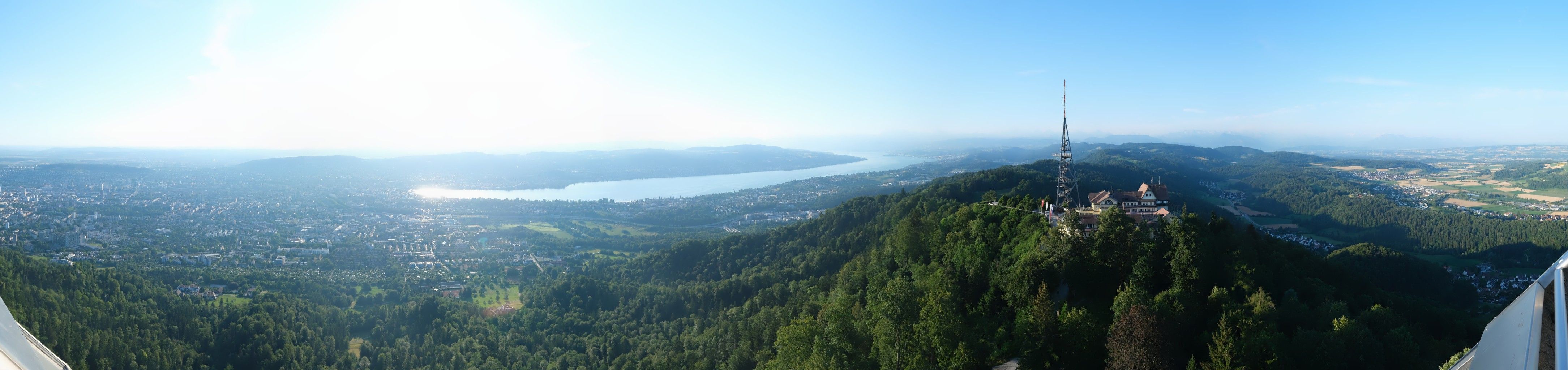 Stallikon › Südosten: Uetliberg - Zürichsee