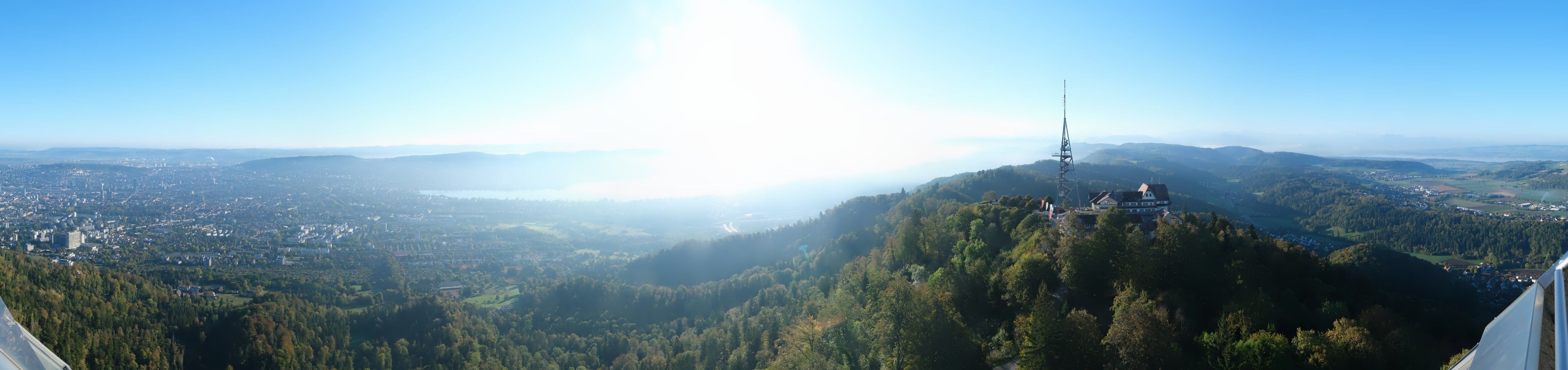 Stallikon › Südosten: Uetliberg - Zürichsee