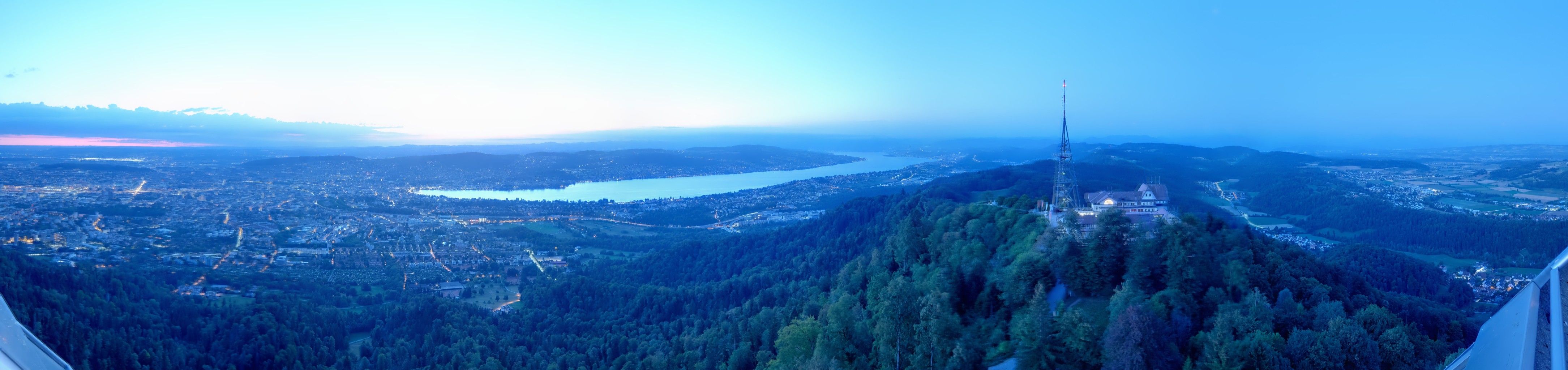 Stallikon › Südosten: Uetliberg - Zürichsee