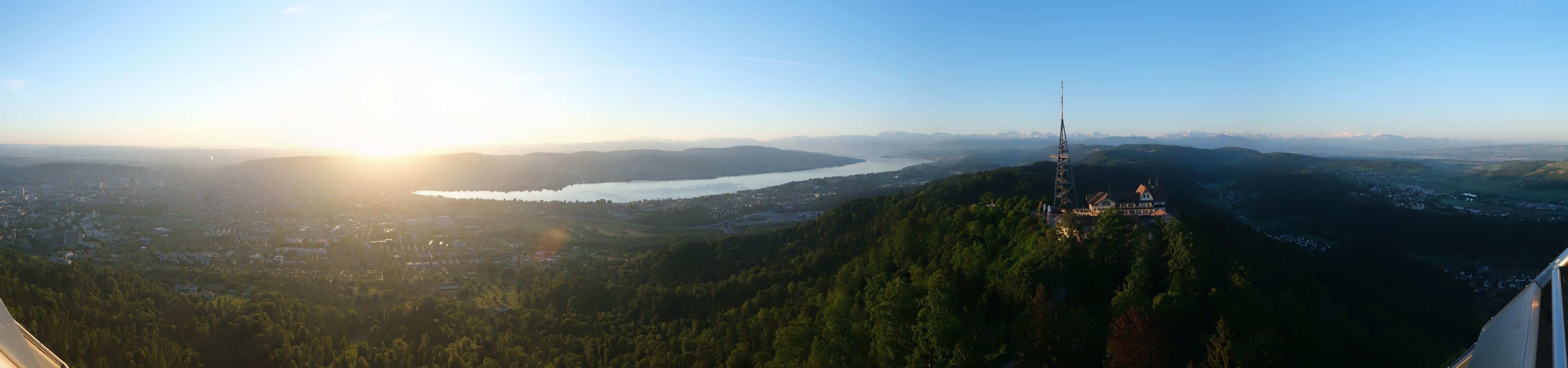 Stallikon › Südosten: Uetliberg - Zürichsee