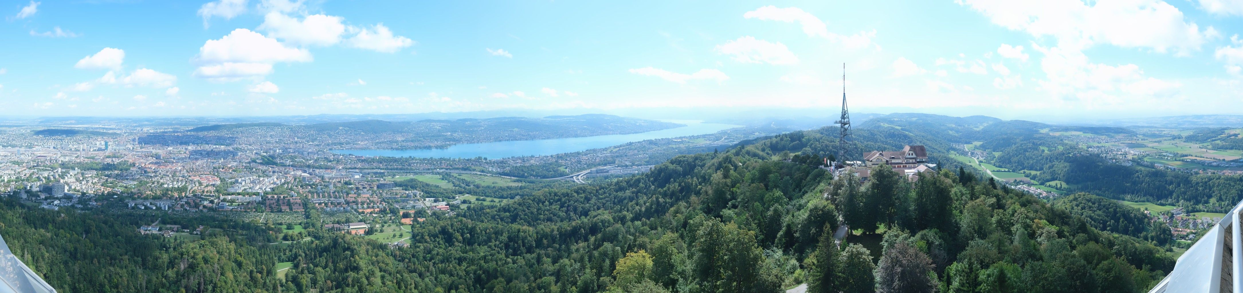 Stallikon › Südosten: Uetliberg - Zürichsee