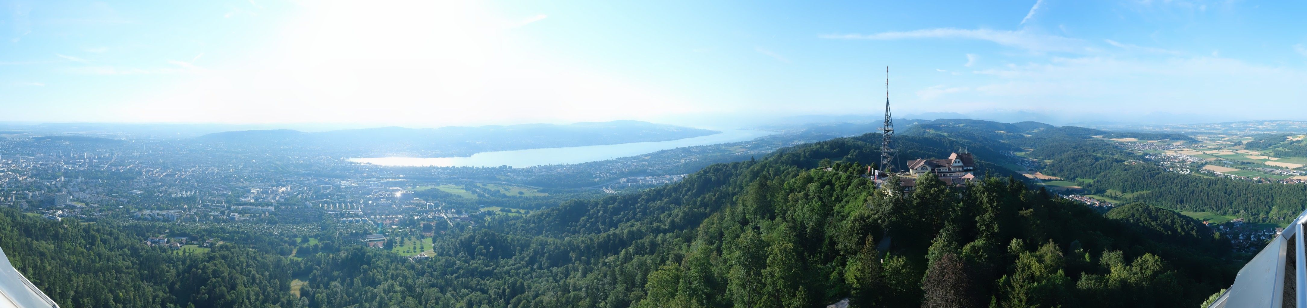 Stallikon › Südosten: Uetliberg - Zürichsee