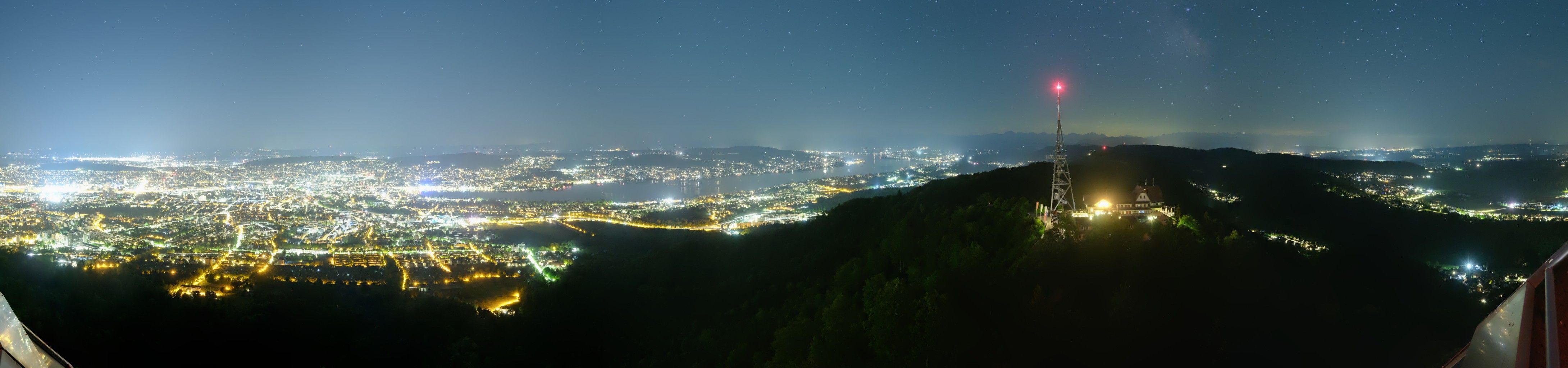 Stallikon › Südosten: Uetliberg - Zürichsee