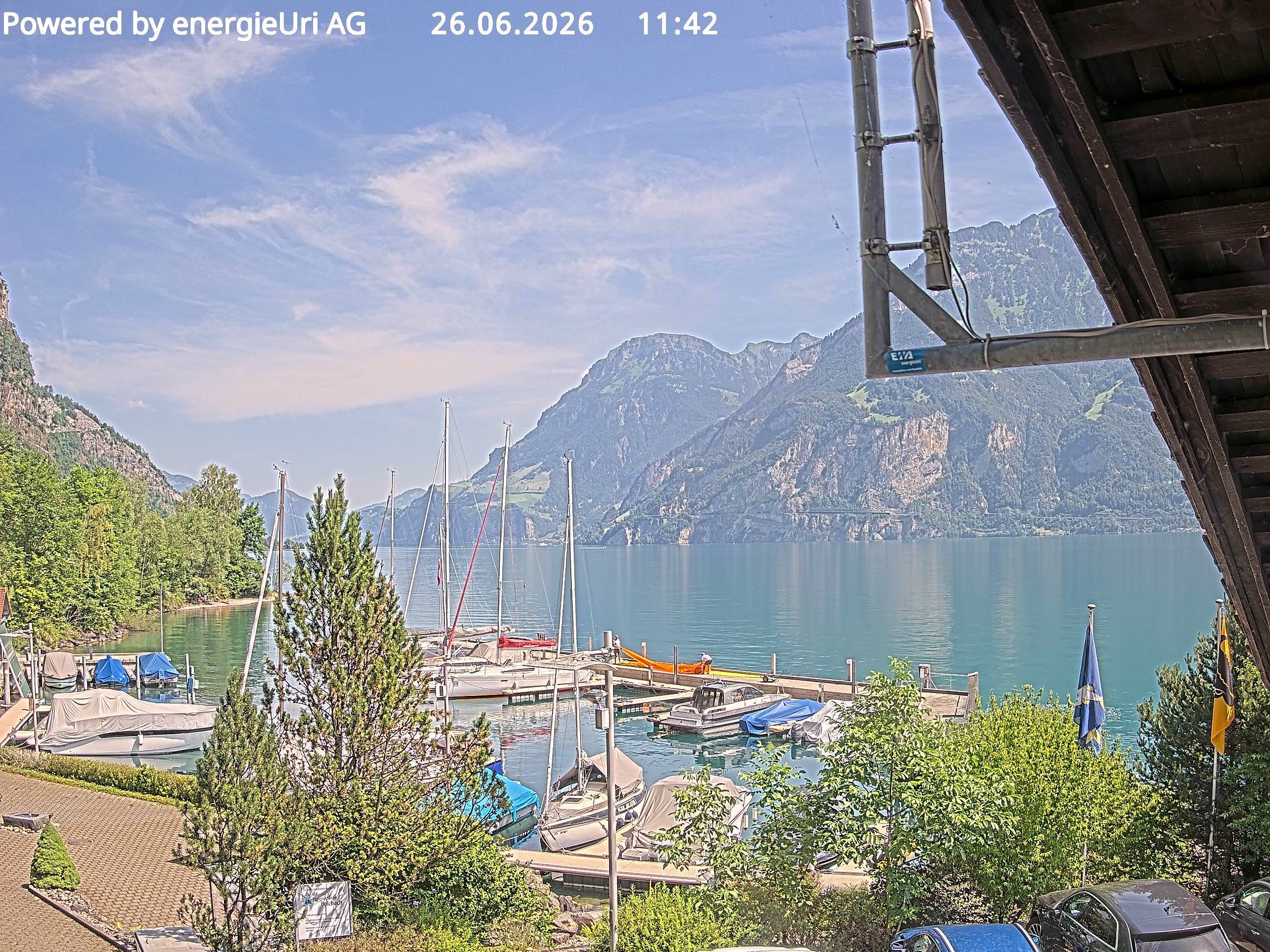 Seedorf › Nordosten: SWISS SAILING ACADEMY - Teddybären Höhle - Alte Axenstrasse - Vierwaldstättersee