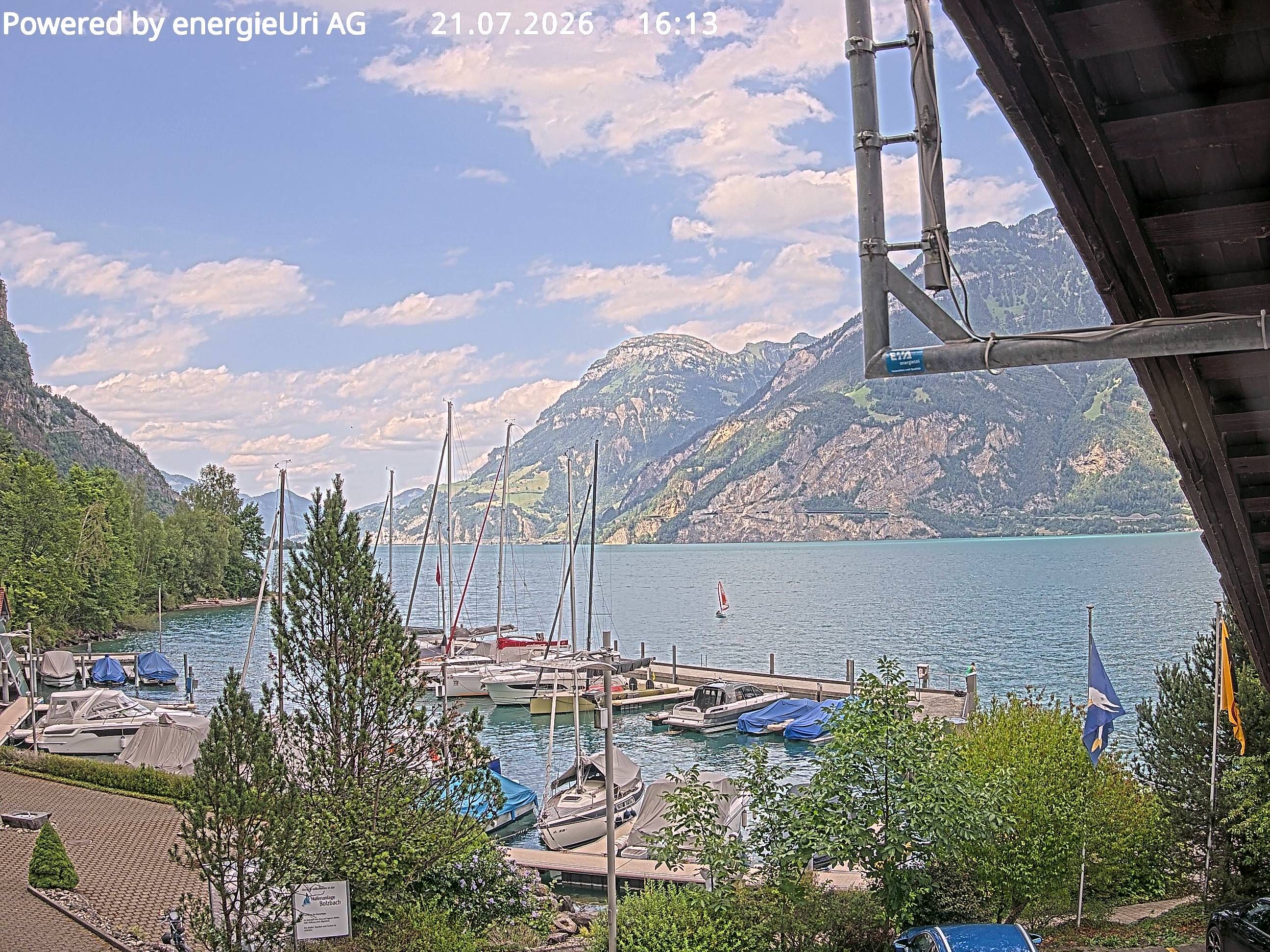Seedorf › Nordosten: SWISS SAILING ACADEMY - Teddybären Höhle - Alte Axenstrasse - Vierwaldstättersee