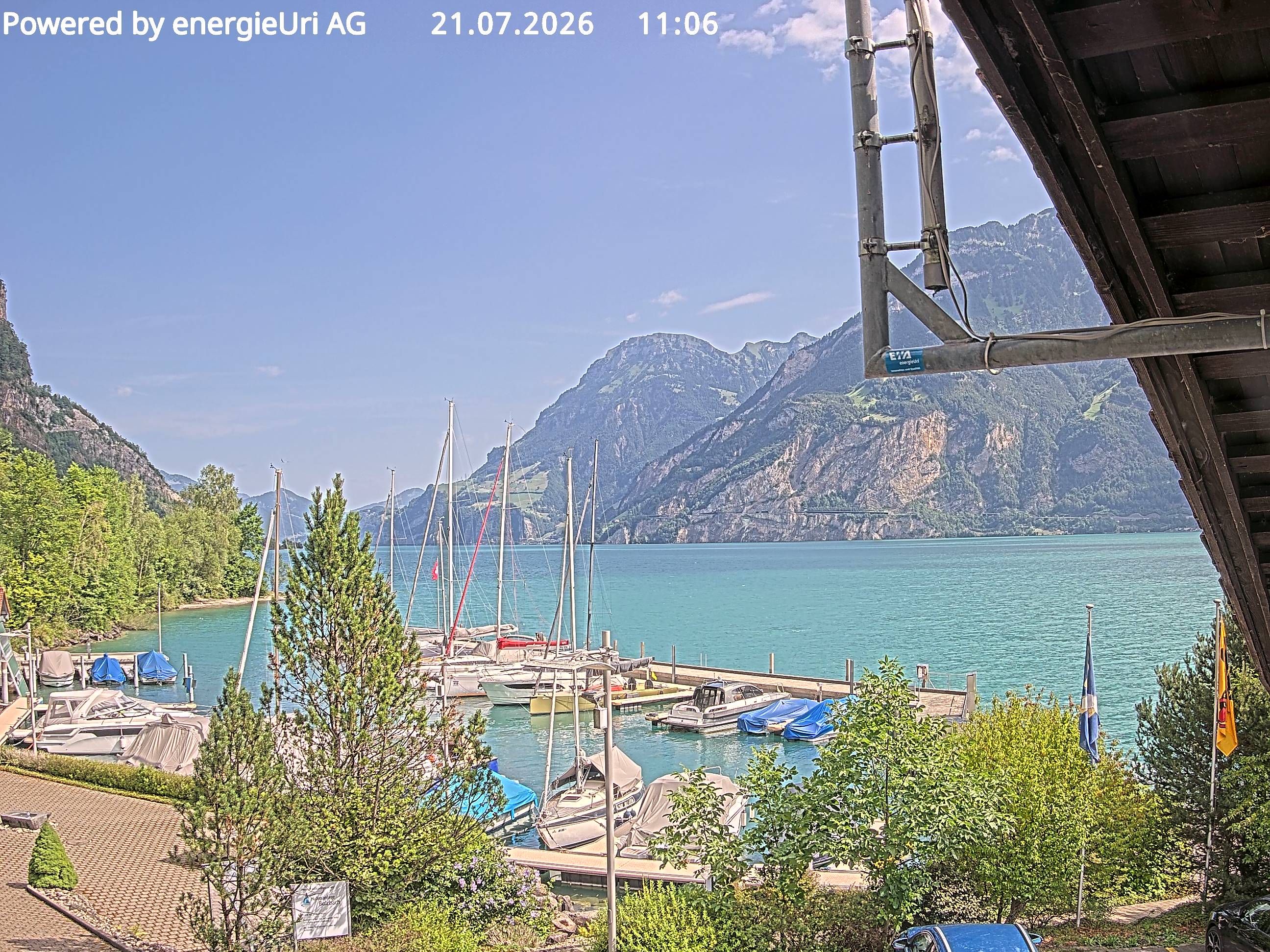 Seedorf › Nordosten: SWISS SAILING ACADEMY - Teddybären Höhle - Alte Axenstrasse - Vierwaldstättersee