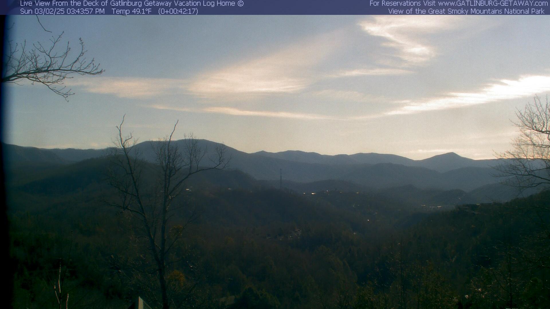 Traffic Cam Gatlinburg: Great Smoky Mountains National Park