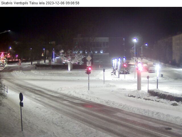 Traffic Cam Ventspils: Talsu ielas un Lidotāju ielas krustojums