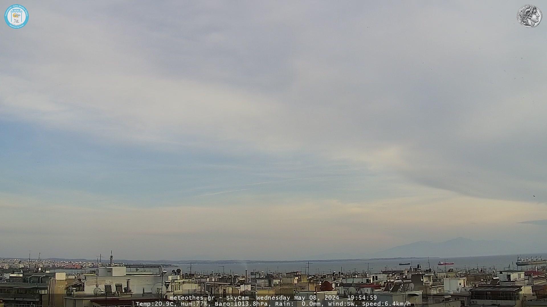 Thessaloniki webcam in real time
