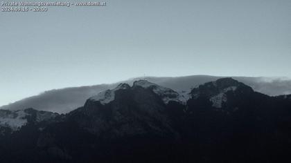 Rüte: Hoher Kasten - Sankt Gallen: Hoher Kasten aus einer Distanz von 5.000 Metern sehr stark gezoomt