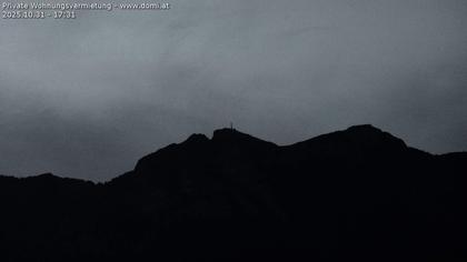 Rüte: Hoher Kasten - Sankt Gallen: Hoher Kasten aus einer Distanz von 5.000 Metern sehr stark gezoomt