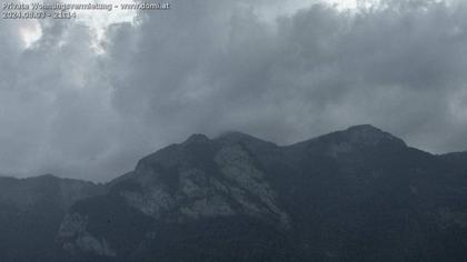 Rüte: Hoher Kasten - Sankt Gallen: Hoher Kasten aus einer Distanz von 5.000 Metern sehr stark gezoomt