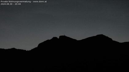 Rüte: Hoher Kasten - Sankt Gallen: Hoher Kasten aus einer Distanz von 5.000 Metern sehr stark gezoomt