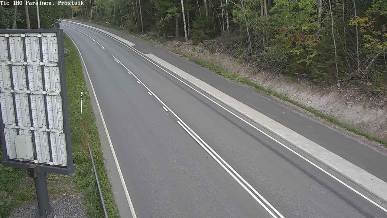 Traffic Cam Pargas: Tie 180 Prostvik - Korppooseen