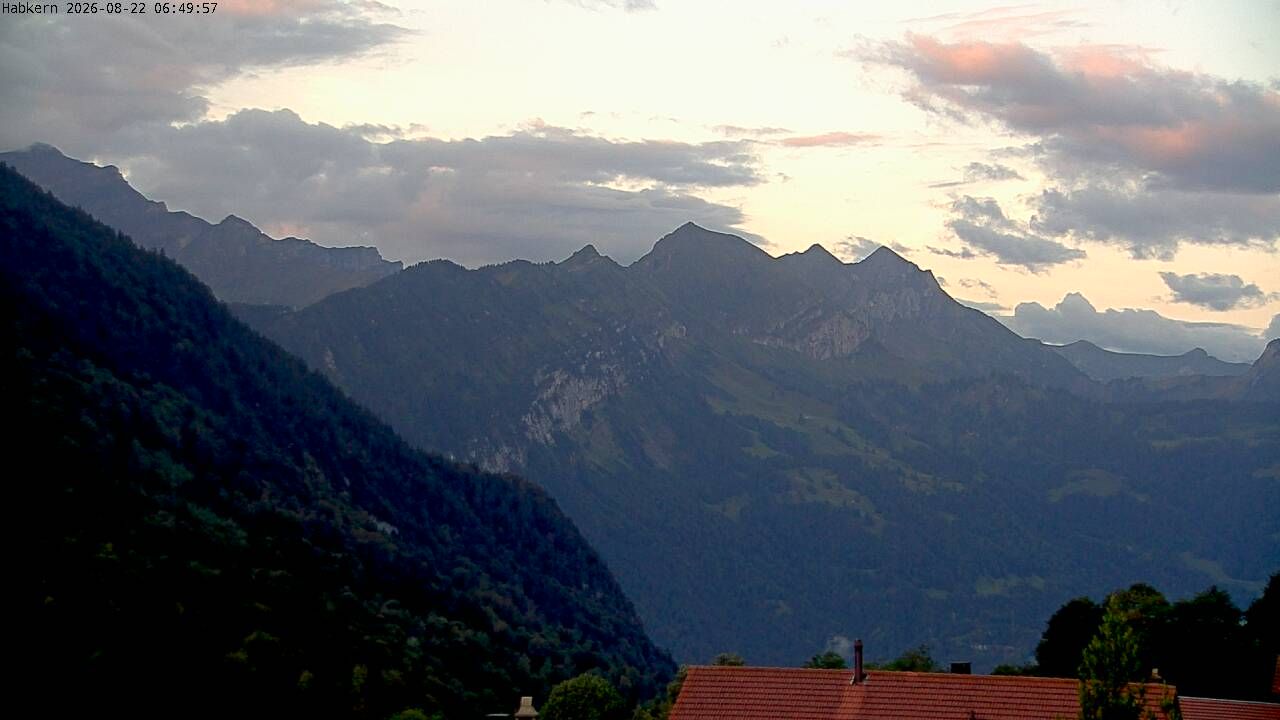 Habkern › Süden: Harder Kulm - Thunersee