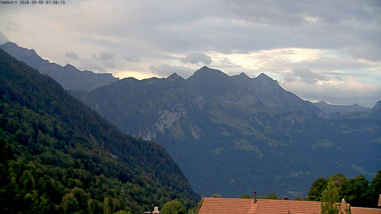 Habkern › Süden: Harder Kulm - Thunersee